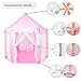 Arkmiido Play Tent for Girls, Children’s Playhouse Princess Castle Gifts Toys for 2 3 4 5 6 7 Year Old Little Girls