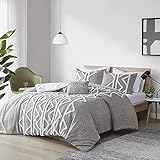 INK+IVY 100% Chenille Cotton Tufted Comforter Set