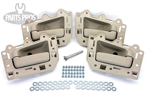 LatchWell PRO-4001715 Interior Door Handle Repair Set With Install Kit in Light Beige for Jeep Grand Cherokee