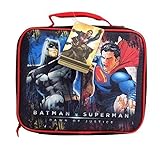 DC Comincs Batman v Superman Dawn of Justice Insulated Soft Lunch Bag