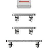 Risidamoy for iPhone 14 Pro 14 Pro Max Power and Volume Button Silver | Side Key Button Replace Silence ON Off Mute Control Button Fix Model A2650 A2651 Silver