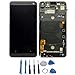 LCD display Touch Screen Digitizer Assembly Replacement for HTC One M8 with Tools (Gray with Frame)