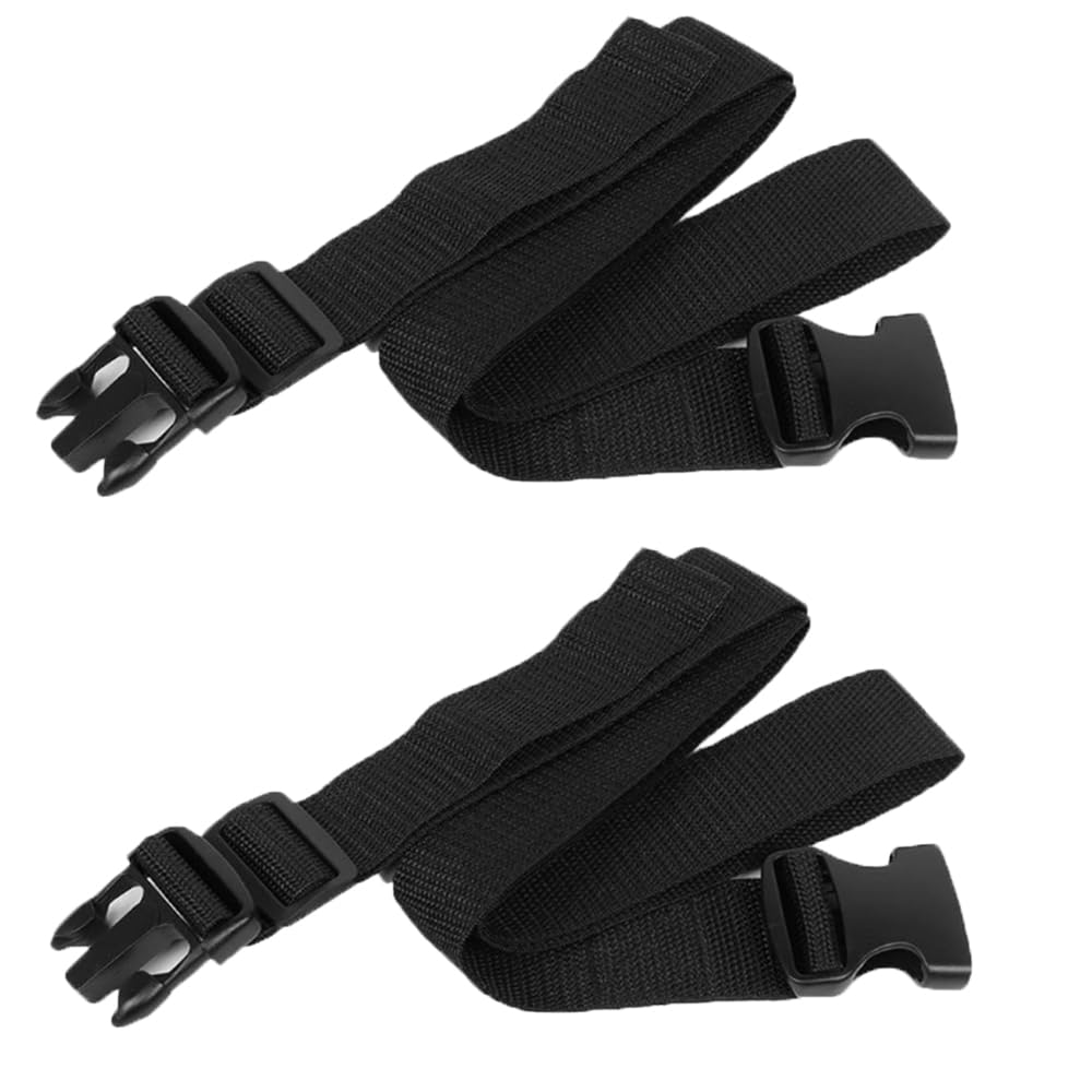Wheelchair Lap Strap Wheelchair Adjustable Buckle Strap 62in Long Wheelchair Adjustable Buckle Strap Wheelchair and Geriatric Armchair Belt Restraint for Elderly Disabled Prevent Tilting (2)