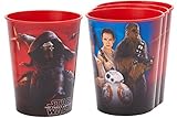 Star Wars Plastic Reusable Cups 16 Oz (4 Pack)
