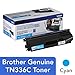 Brother Genuine High Yield Toner Cartridge, TN336C, Replacement Cyan Toner, Page Yield Up To 3,500 Pages, Amazon Dash Replenishment Cartridge, TN336 primary