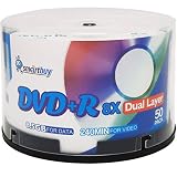 Smart Buy Logo 50 Pack DVD Plus R Dvd+r Dl 8.5gb 8x Double Layer Blank Data Record 50 Discs Spindle