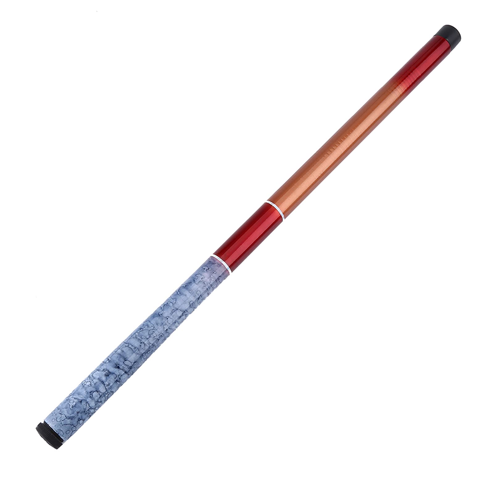 KIMISS FRP Hand Glass, Telescopic Rod Freshwater Fishing Whips with Steel Pole Portable Rod Hand Casting Hard Fishing Gear (2.1M) (3.0)