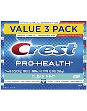 Crest Pro-Health Smooth Formula Toothpaste, Clean Mint, 4.6 oz, 3 Count (Packaging May Vary)