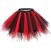 Sinalty Layered Tutu Skirt Tulle Dance Tutu Ballet Skirts Festival Tutu Costume for Women and Girls