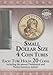 Small Dollar Size Coin Tubes: Each Tube Holds 20 Coins Including the Newest Presidential and Native by 