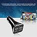Car charger, ZoiyTop 48W Dual Port USB Car Charger, Quick car usb adapter for iPhone7/7Plus/6/6s/6plus/6s plus, iPad Pro/Air2/mini, Galaxy S7 /S6 / Edge / Plus, Samsung, LG, Motorola, HTC(Black)