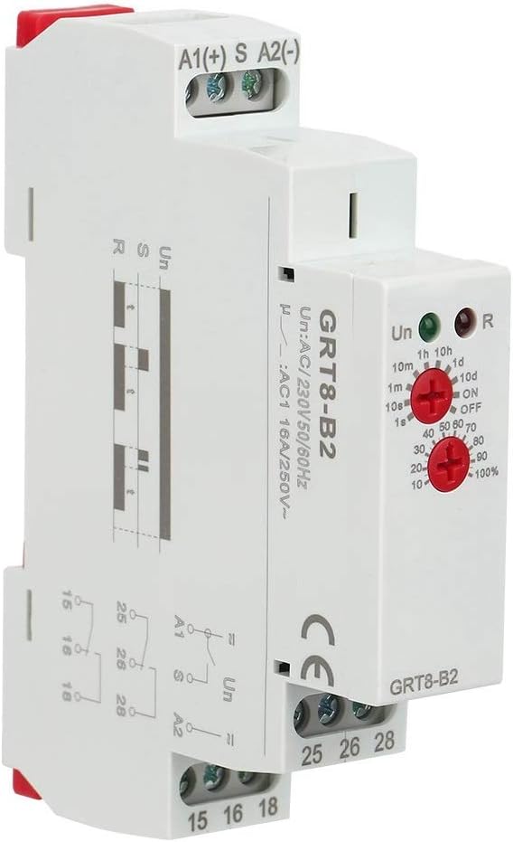 Keenso AH3-3 Zeitrelais 220VAC - Einstellbar 6/10/30/60 Minuten