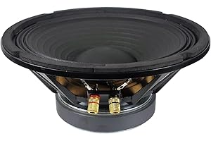10 inch Woofer Bass Reflex mounting 8 Ohm 200 Watts Peak Paper Cone Speaker