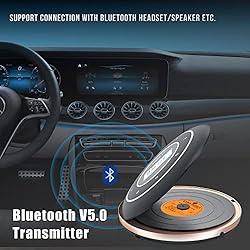 HOTT C105 Portable CD Player with HiFi Bluetooth