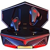 YOVDA Wireless Gaming Earbud, K98 Wireless Gaming Headphone with Charging Case and Built-in Mic, Bluetooth 5.1 Dual Game Music Mode Earbuds Wireless Headphones with 30 Hours Playtime, RGB