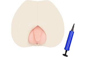 Inflatable Pocket Pussy Holder Stand for Men, Silicone Toy Bed Mount, Compatible with Sex Dolls