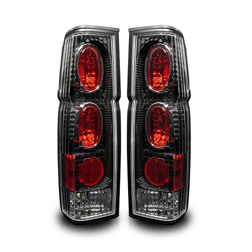 Winjet WJ20-0041-04 Black Housing/Clear Lens Tail light (Nissan Hardbody Altezza)