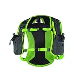 SLS3 Running Hydration Vest | Backpack | 2 Bottles - 19oz - 48oz | Adjustable Strap System | Extra Storage Pockets | German Designed