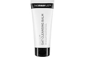 The INKEY List Oat Cleansing Balm, Rich Balm Removes Makeup and Impurities, Reduces Redness, 5.0 fl oz