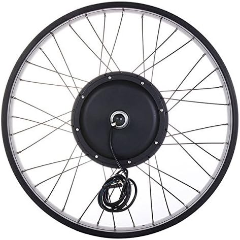 Triprel Inc DYI Bike Installion Kit 48v 1000w 26in Front Fat Tire Electric Bicycle Motor Kit