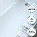 SlipX Solutions Adhesive Anti-Slip Safety Treads, Reliable Grip for Bathtubs & Showers, Safety Stickers, Showers, Pools, Boats, Stairs & More (12 Pack, 7.5” x 0.75”, White)