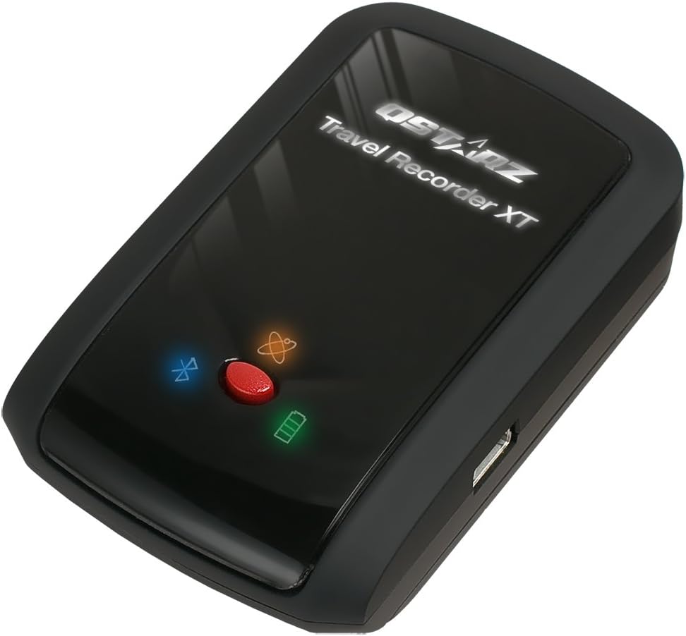 Qstarz BT-Q1000XTM Mileage Bluetooth Data Logger GPS Receiver (66 ch, AGPS, Vibration sensor, 400K waypoints)