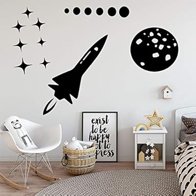 Modeganqingg Mejor Venta De Cohetes Decoracion Del Hogar Vinilo