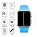[2-Pack] Apple Watch 38mm Smart Watch Screen Protector,southsunny 9H Hardness, Anti-Scratch, Anti-Fingerprint, Bubble Free[Only Covers the Flat Area]Screen Protector for Apple Watch 38mm