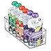 mDesign Baby Food Kitchen Refrigerator Cabinet or Pantry Storage Organizer Bin with Handles for Pouches, Jars, Bottles, Formula, Juice Boxes – BPA Free, 10