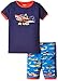 Hatley Boys' Organic Cotton Short Sleeve Applique Pajama Set