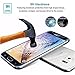 Hoperain Galaxy S6 Screen Protector Bubble-Free, HD-Clear, Anti-Scratch, Anti-Glare, Anti-Fingerprint, Premium Tempered Glass, for Samsung Galaxy S6 - Ultra Clear - 2 Pack