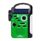 Kaito KA340 5-way Powered Rechargeable LED Camping Lantern & Emergency AM/FM/SW NOAA Weather Alert Radio with Bluetooth