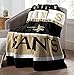 Northwest NFL New Orleans Saints Unisex-Adult Raschel Throw Blanket, 60
