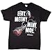 Walking Dead The Men's Eeny Meeny Miny Moe T-Shirt (Large) Black