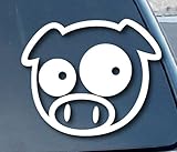 Subaru Rally Pig Car Window Vinyl Decal Sticker 5