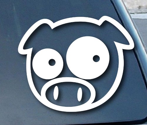 Subaru Rally Pig Car Window Vinyl Decal Sticker 5
