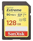 SanDisk Extreme 128GB SDXC UHS-I Card (SDSDXVF-128G-GNCIN) [Newest Version]
