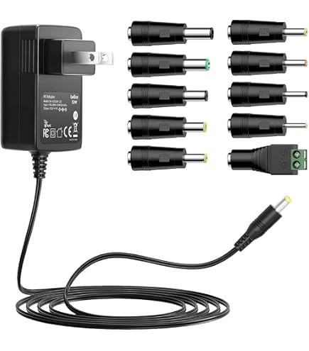 DCU0900600Z6650: ReliaPro : AC To DC Wall Adapter Transformer Single Output 9 Volt 0 6 Amp 5 4 Watt 100175