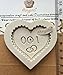 Anyana Wedding Love Baking Molds Heart With I Do Silicone Fondant molds Heart Shape Molds for Chocolate,Candy molds,Cookie Decor, Pastry, Cake, Jelly,Cupcake Topper Polymer Clay, Cake Decorating Molds