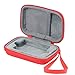 Hard Travel Case Replacement for Samsung T3 T5 Portable 250GB 500GB 1TB 2TB SSD USB 3.0 External Solid State Drives by co2CREA (Red Case)
