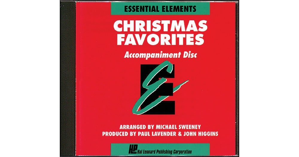 Essential Elements Christmas Favorites CD for Band