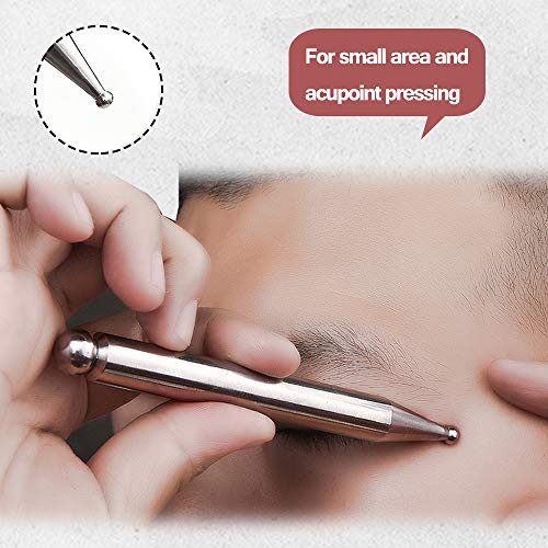 FeelFree Sport Stainless Steel Manual Acupuncture Pen-Deep Tissue Massage Tool- Reflexology Trigger Point Massage Tools… - Image 5