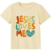 IAM A Child of God Christian Shirts for Kids Toddler Jesus Religious Tee Tops Bible Verse Clothes 2-7 Years