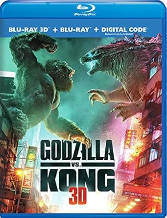 Amazon | Godzilla Vs. Kong 3D [Blu-ray 