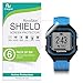 (6-Pack) Screen Protector for Garmin Forerunner 25 Screen Protector (Large Size Only) Case Friendly Accessories Flexible Full Coverage Clear TPU Film