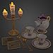 Disney Beauty and the Beast Singing Tea Set