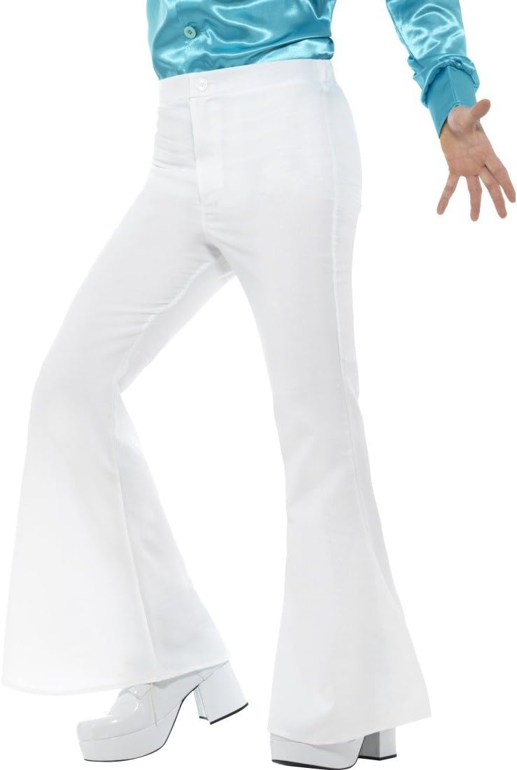 white pants bell bottom
