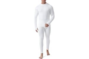 Runhit Thermal Underwear for Men Long Johns for Men Thermal Shirts Pants Base Layer Mens Thermal Underwear Set