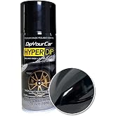 DipYourCar.com HyperDip Paint - Can of Sprayable Automotive Dip Coat - Removable Peelable Paint Protection for Cars - Piano Black Gloss Coat Spray