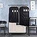 4 Pcs Clear Garment Bags for Hanging Clothes – 40